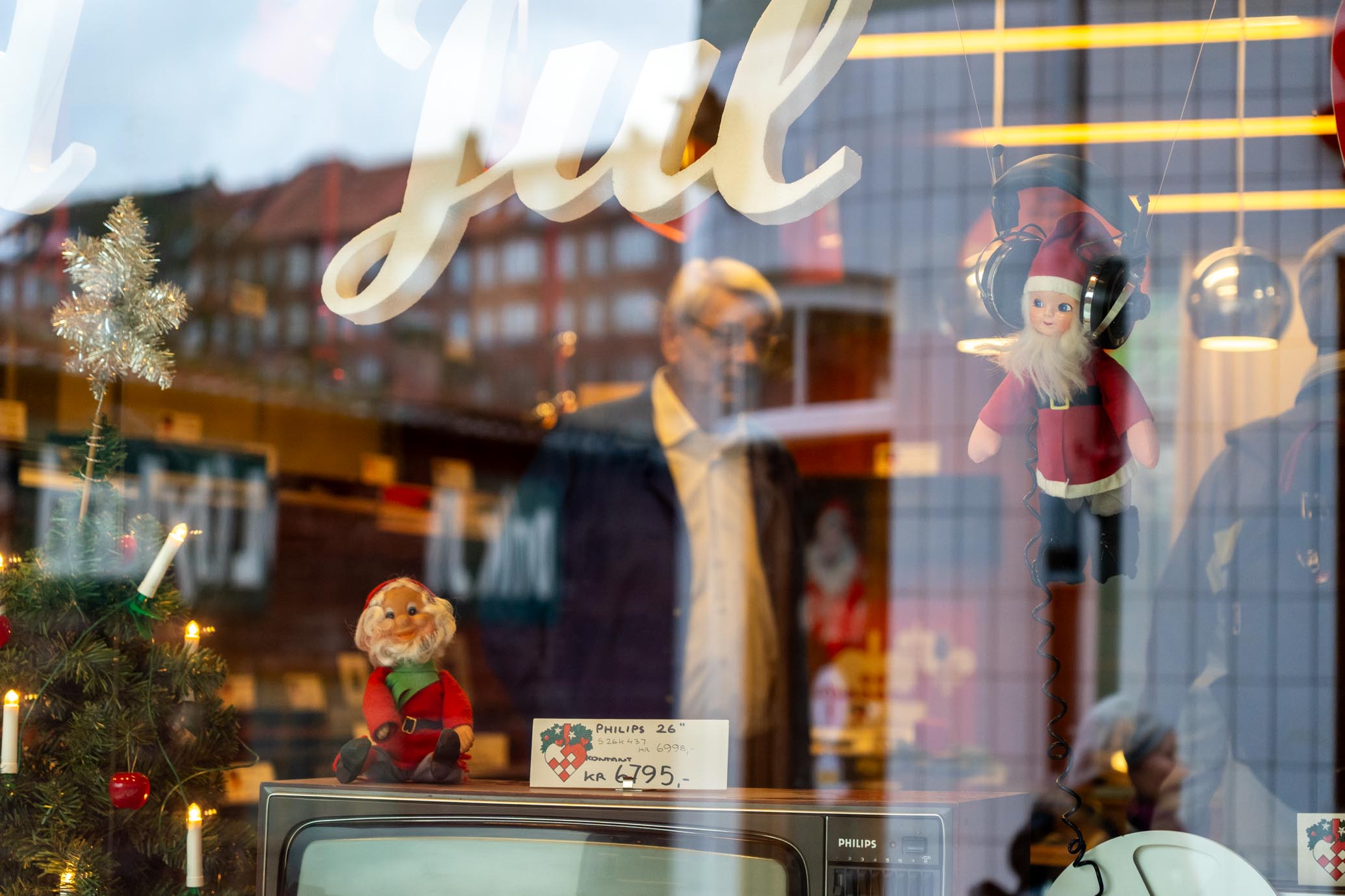 Julepynt til <br> butikker 1974