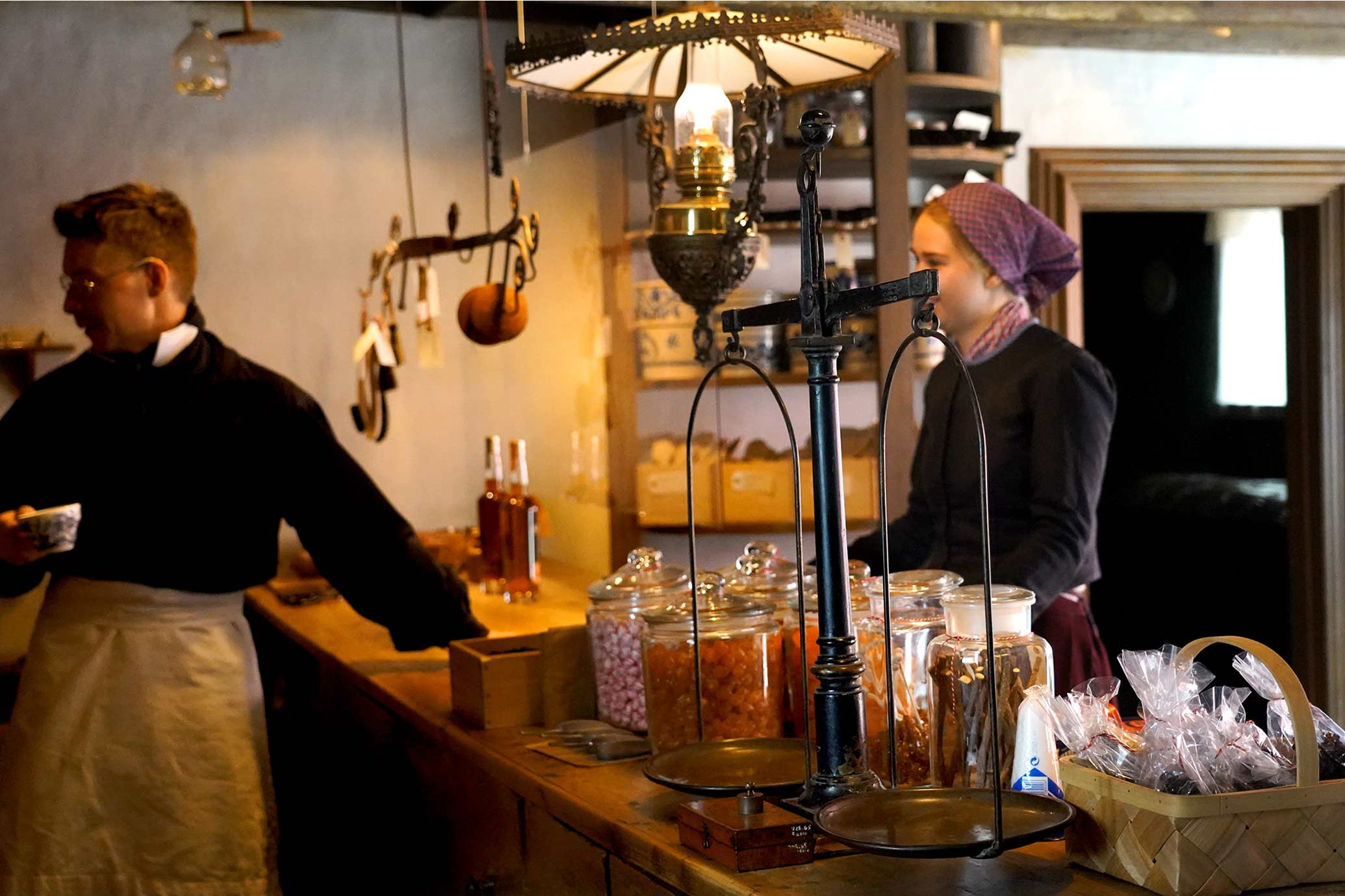 Købmands&shy;gårdens butik