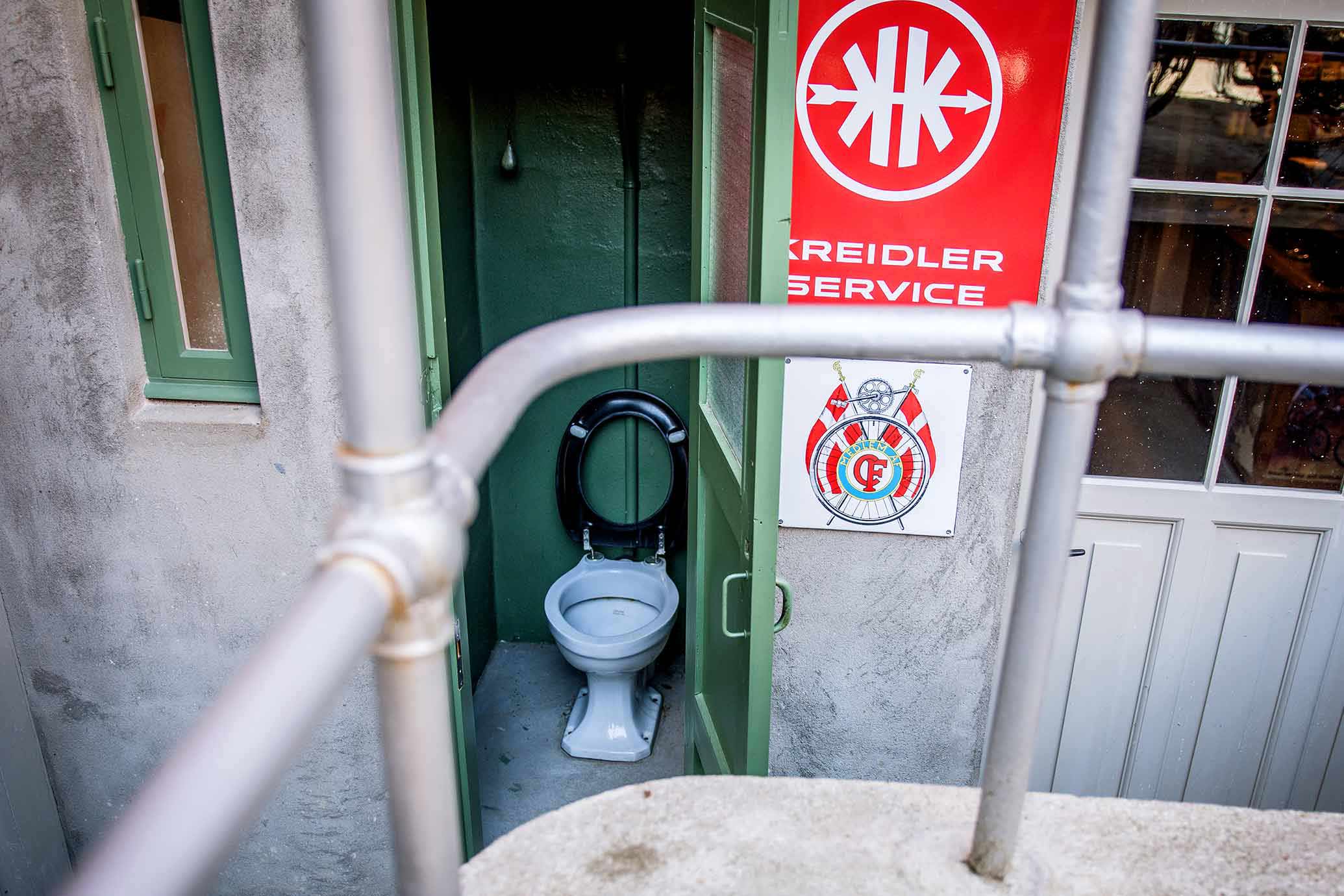 Københavner&shy;hjørnet: Gård-WC